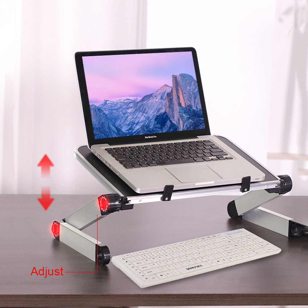 Soporte Ergonómico Plegable para Portátil y Tablet | Ajuste 360°