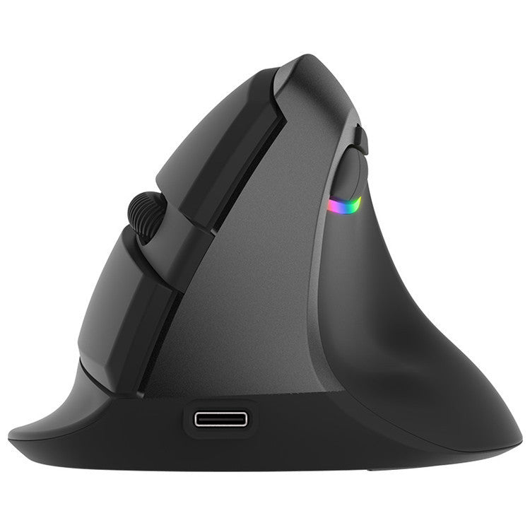 Mouse Ergonómico Vertical Inalámbrico | 2400 DPI, 6 Botones y Ajuste de Sensibilidad