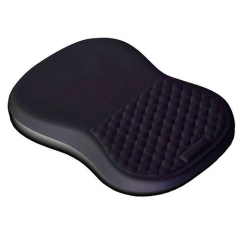 Reposamuñecas Ergonómico para Mouse | Espuma Memory Foam, Cuero PU y Base Antideslizante