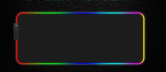 Alfombrilla para Mouse RGB Luminosa con Luz LED