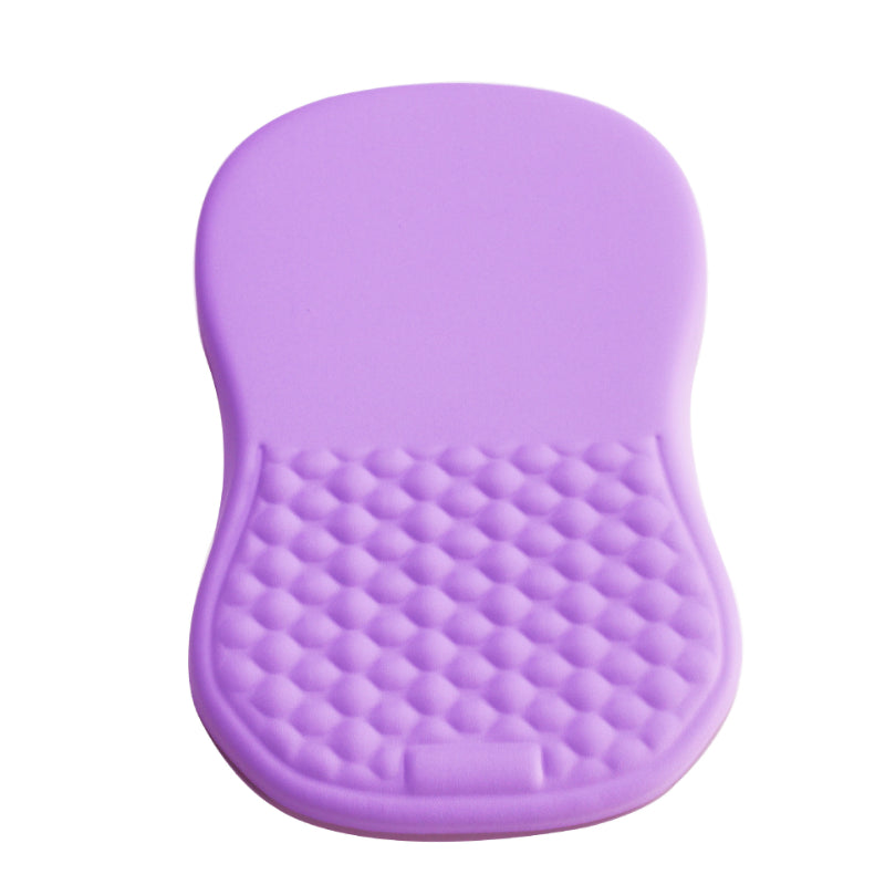 Reposamuñecas Ergonómico para Mouse | Espuma Memory Foam, Cuero PU y Base Antideslizante