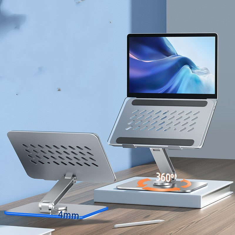 Soporte para Laptop Giratorio 360° – Plegable y Multidispositivo