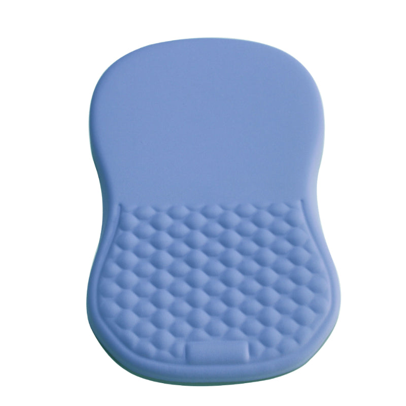 Reposamuñecas Ergonómico para Mouse | Espuma Memory Foam, Cuero PU y Base Antideslizante