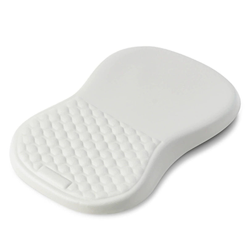 Reposamuñecas Ergonómico para Mouse | Espuma Memory Foam, Cuero PU y Base Antideslizante