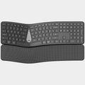 Kit Teclado y Mouse Bluetooth Ergonómico | Inalámbrico, Recargable y Silencioso