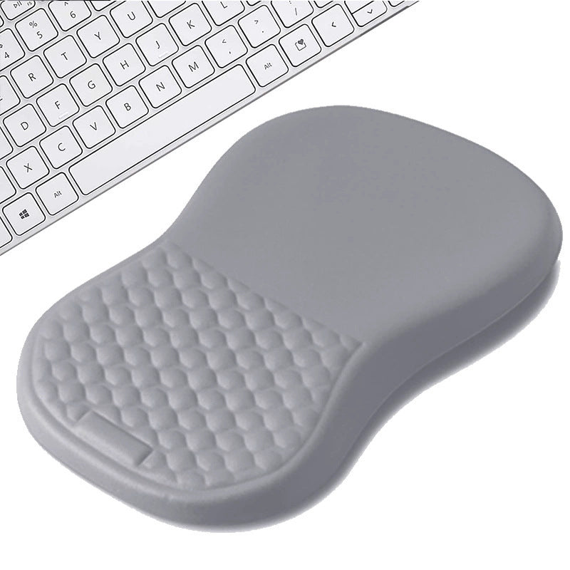 Reposamuñecas Ergonómico para Mouse | Espuma Memory Foam, Cuero PU y Base Antideslizante
