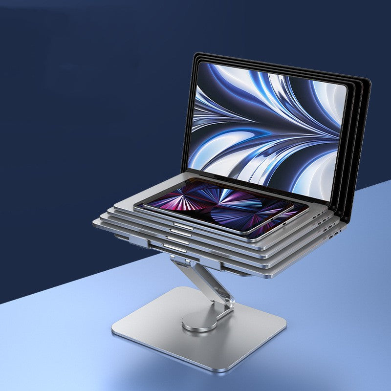 Soporte para Laptop Giratorio 360° – Plegable y Multidispositivo